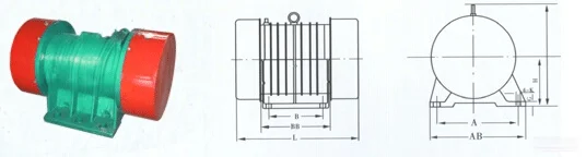 horizontal vibration in motor