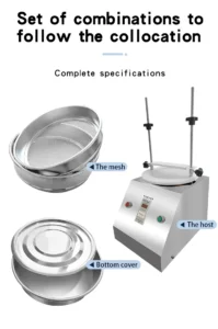 Ultrasonic testing screen present