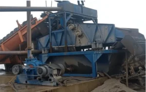 Mining linear screen vibration