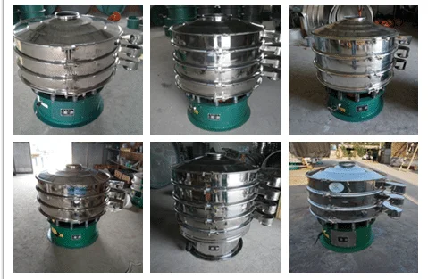 Multilayer vibrating sieve