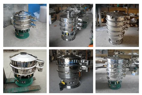Multilayer vibrating sieve