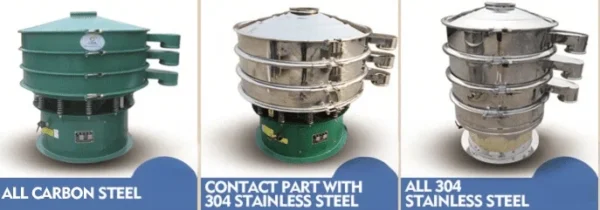 Vibrating sieve with dust remo